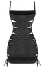 Klymaxxx Mini Dress Black - Style Delivers