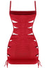 Klymaxxx Mini Dress Red - Style Delivers