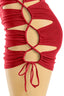 Klymaxxx Mini Dress Red - Style Delivers