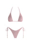 Ash Pink Texture Bikini - Style Delivers