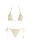 Beige Zig Zag Bikini - Style Delivers
