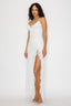 Casablanca Lace Maxi Dress White - Style Delivers