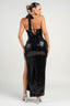 Rayna Sequin Maxi Dress Black Dresses Privy