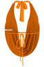 Sexy Af Halter Top Orange - Style Delivers