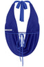Sexy Af Halter Top Royal Blue - Style Delivers