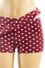 Polka Dot Two Piece Set Burgundy Sets Tresser