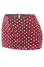 Polka Dot Two Piece Set Burgundy Sets Tresser