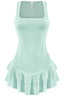 Bitty Bop Rib Knit Mini Dress Mint - Style Delivers
