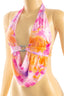 Cassandra Crop Top Tropical Print - Style Delivers