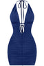 100 Shots Mini Dress Navy - Style Delivers