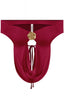 Fleur Top Burgundy - Style Delivers