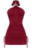 She's a Betty Mini Dress Burgundy - Style Delivers