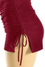 She's a Betty Mini Dress Burgundy - Style Delivers