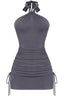 She's a Betty Mini Dress Charcoal Grey - Style Delivers