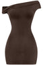She Just Knows Mini Dress Brown Dresses Tresser