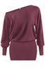 Cipriana Mini Dress Burgundy - Style Delivers
