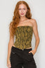 Olivera Corset Top Green - Style Delivers