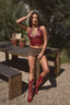 Linnea P/U Top Red - Style Delivers