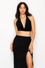 Midnight Affair Cowl Neck Top Black - Style Delivers