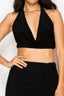 Midnight Affair Cowl Neck Top Black - Style Delivers