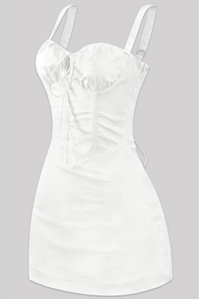 Cassandra Mini Dress Wnite Dresses Tresser 