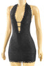 Racy Lacey Mini Dress Black - Style Delivers