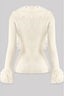 What the Fuzz Cardigan Off White Tops Tresser 