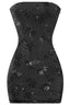 La Rochette Strapless Mini Dress Black Dresses Tresser 