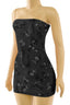 La Rochette Strapless Mini Dress Black Dresses Tresser 