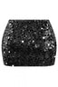 Shake it Off Sequin Skirt Black
