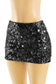 Shake it Off Sequin Skirt Black Bottoms Tresser 