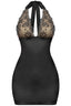 Kiss Me Satin Mini Dress Black - Style Delivers