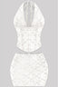 Blossom Floral Lace Two Piece Set White - Style Delivers