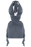 Some Kind of Wonderful Metallic Mini Dress Charcoal Dresses Tresser 