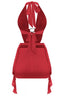 Some Kind of Wonderful Metallic Mini Dress Red Dresses Tresser 