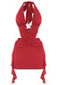 Some Kind of Wonderful Metallic Mini Dress Red Dresses Tresser 