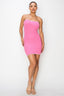 Babygirl Strapless Bow Mini Dress Pink - Style Delivers