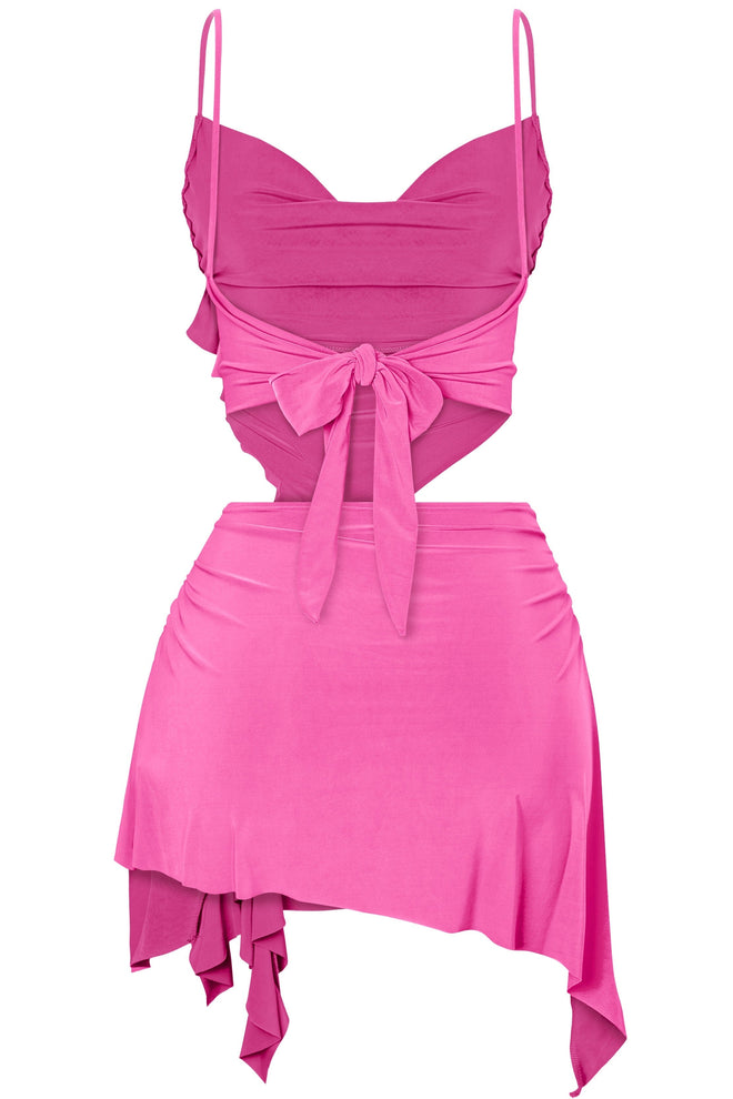 Come and Get Me Two Piece Set Hot PInk - Style Delivers