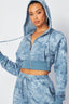 Saturn Two Piece Leisure Set Blue - Style Delivers