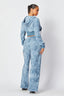 Saturn Two Piece Leisure Set Blue - Style Delivers