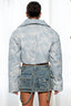 Nani Puffer Jacket Light Denim - Style Delivers