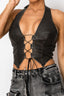 Like What P/U Halter Top Black - Style Delivers