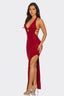 Antoinette Lace Maxi Dress Burgundy - Style Delivers