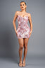 Candy Confection Sequin Mini Dress Pink - Style Delivers