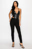 Nailed It P/U Halter Top Black - Style Delivers