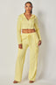 Wanna Be Terry Two Piece Set Yellow - Style Delivers