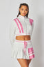 Agora Hills Two Piece Set White/Pink - Style Delivers