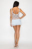 Skyy Lace Mini Dress Baby Blue - Style Delivers