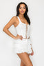 In da Mood Lace Two Piece Set White - Style Delivers