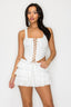 In da Mood Lace Two Piece Set White Sets Blanc 